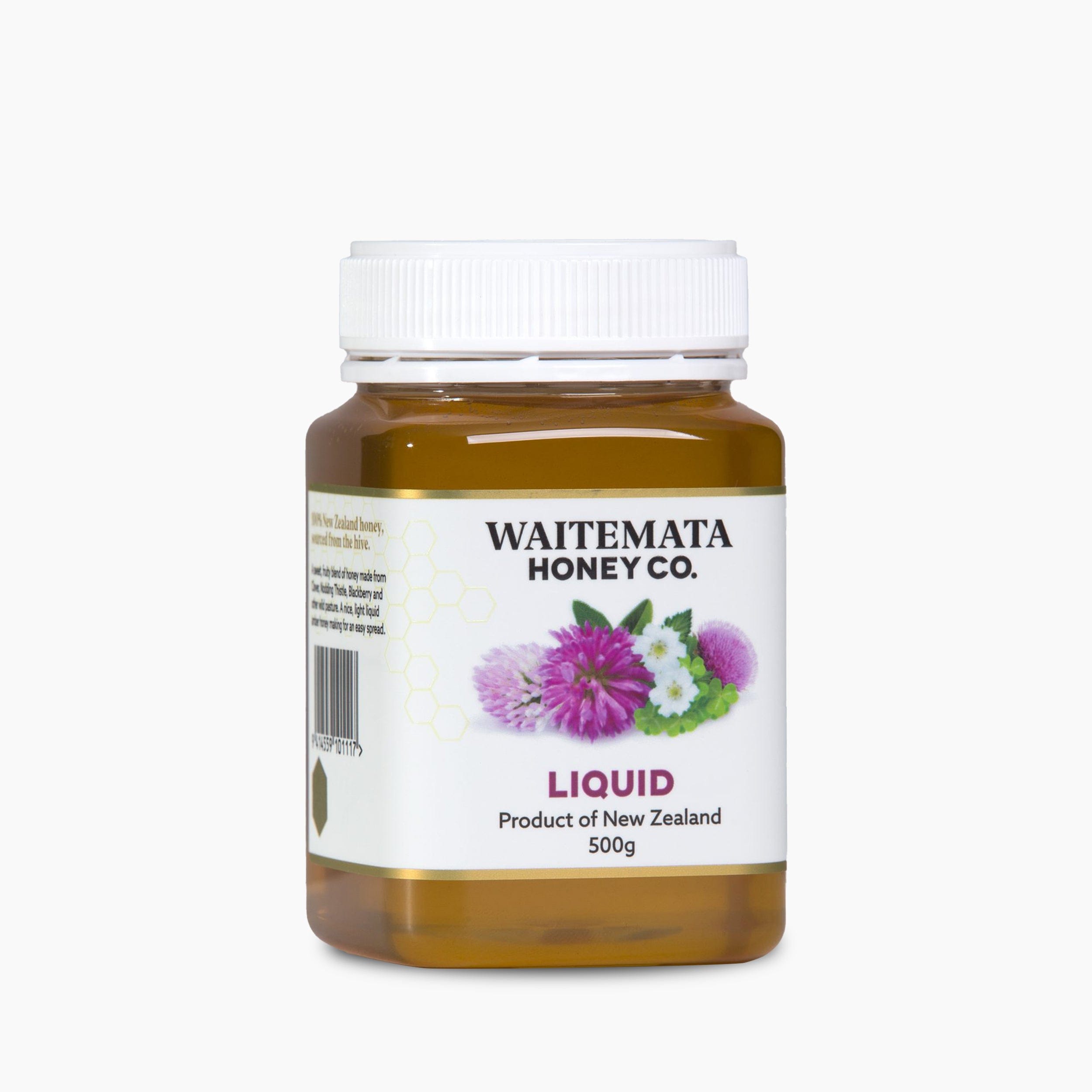 Waitemata Liquid Honey 500g | Healthfarm