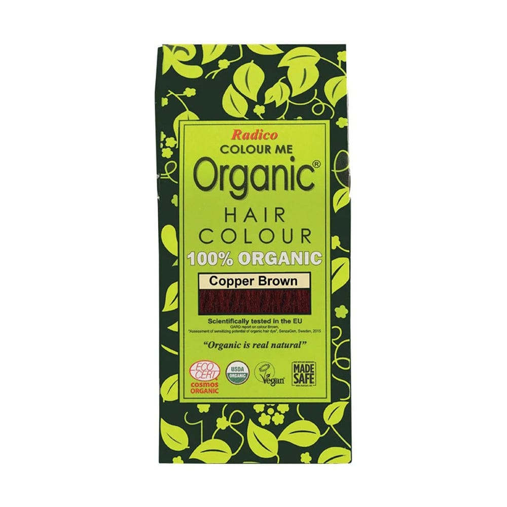Radico Organic Henna Hair Colour [Copper Brown 100g]