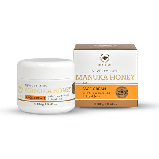 Bee Kiwi Manuka Honey Face Cream [100g]