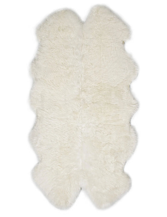 Premium Sheepskin Rug [Quarto- Ivory]