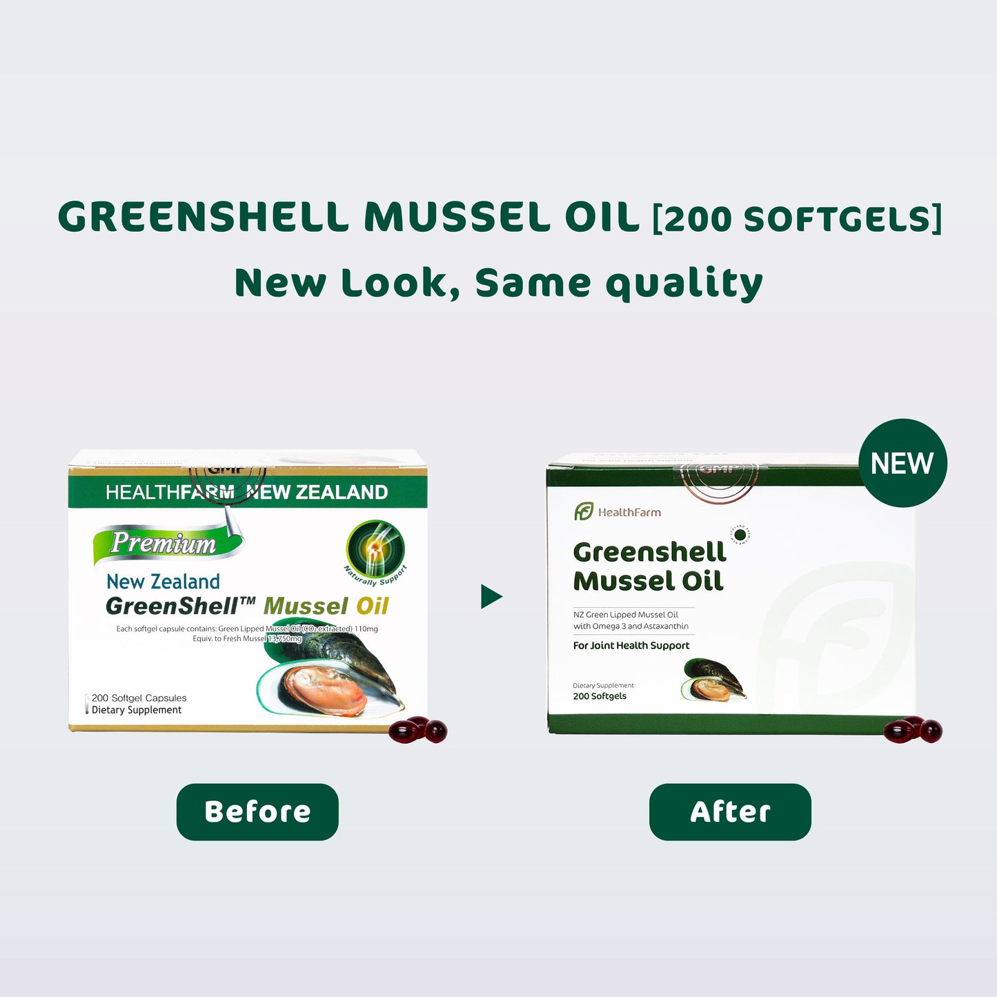 Greenshell Mussel Oil 13,750 Blister Pack