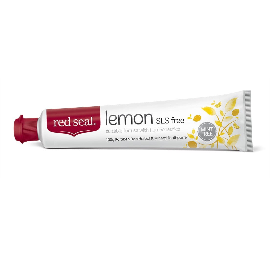 Red Seal Lemon SLS Free Natural Toothpaste 100g