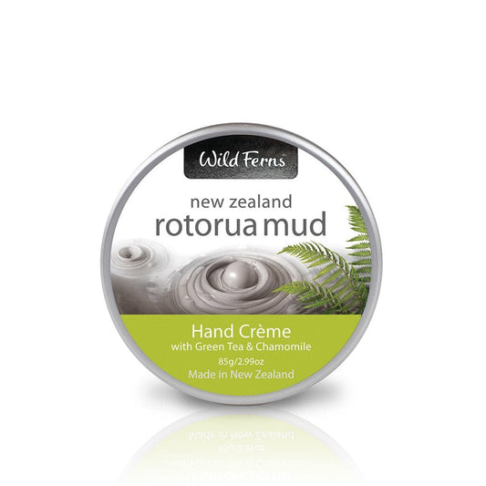 Rotorua Mud Hand Crème with Green Tea & Chamomile [85g]